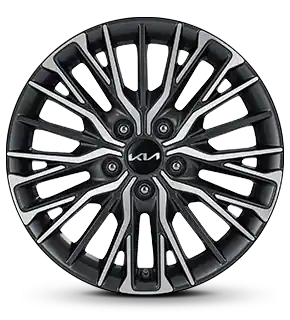 17-inch 225/45 R17 Alloy Wheel</br>Dark Metal Gray