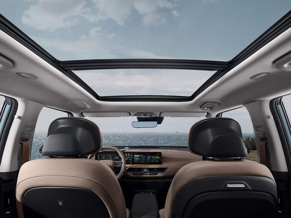 Panoramic sunroof