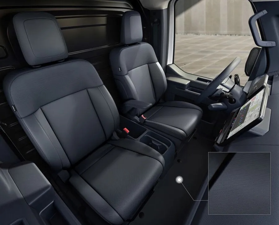 Durable carpeting for the driver zone